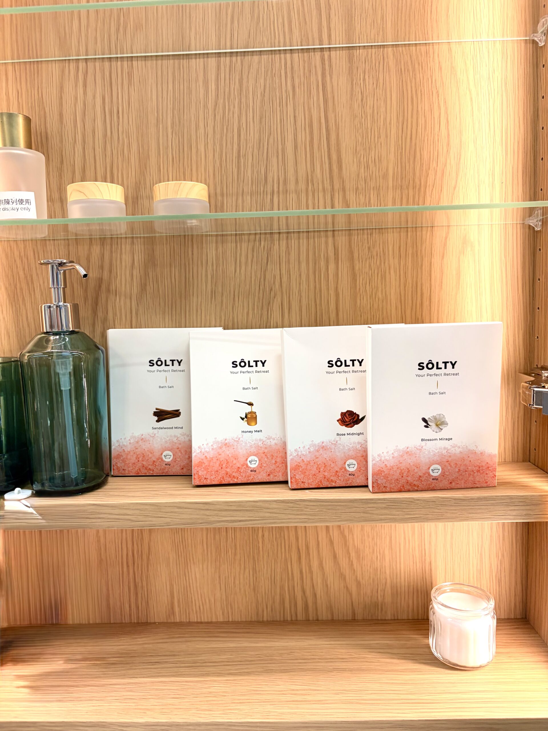 SOLTY Bath Salt 60g (Pack of 4)