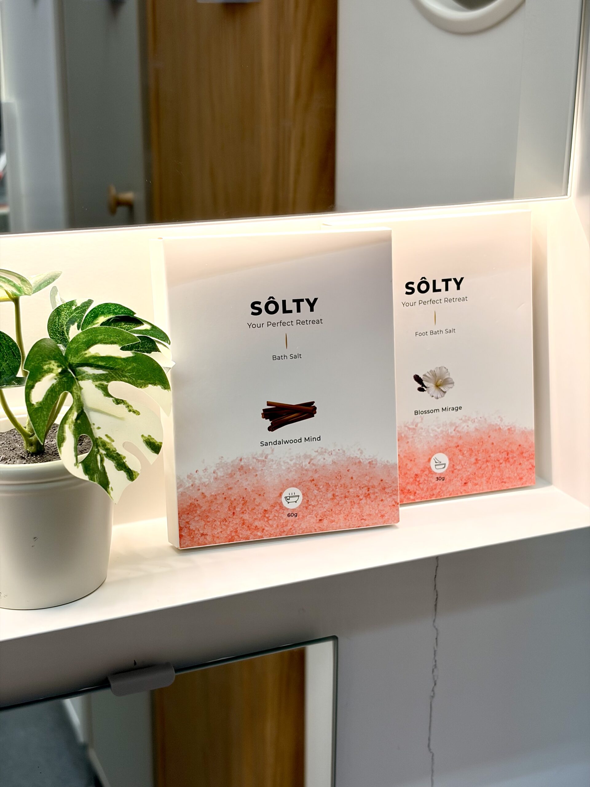SOLTY Bath Salt 60g (Pack of 4)